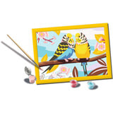 Ravensburger CreArt - Bunte Wellensittiche, Malen 