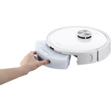 Roborock Q7 TF+, Saugroboter weiß, Mit RockDock Plus Dockingstation