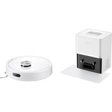 Roborock Q7 TF+, Saugroboter weiß, Mit RockDock Plus Dockingstation