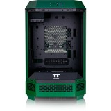Thermaltake The Tower 300 Racing Green, Tower-Gehäuse dunkelgrün, Tempered Glass
