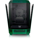 Thermaltake The Tower 300 Racing Green, Tower-Gehäuse dunkelgrün, Tempered Glass