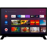 Toshiba 24WA2063DAZ, LED-Fernseher 60 cm (24 Zoll), schwarz, WXGA, Smart TV, Triple Tuner, Google Assistant