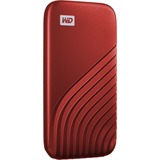 WD My Passport SSD 1 TB, Externe SSD rot, USB-C 3.2 Gen 2 (10 Gbit/s)