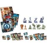 Asmodee Marvel Zombies - Fantastic 4 Under Siege, Brettspiel Erweiterung