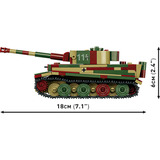 COBI Pz.Kpfw. VI Tiger Ausf. E, Konstruktionsspielzeug Maßstab 1:48