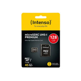 Intenso Premium 128 GB microSDXC, Speicherkarte UHS-I U1, Class 10