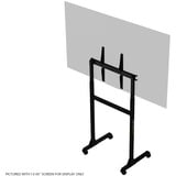 Next Level Racing Freestanding Single Monitor Stand, Monitorhalterung schwarz, für 61,0-215,9 cm (24"-85") Displays