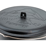 Petromax Feuertopf ft4.5 Essential Line, planer Boden schwarz