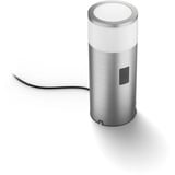Philips HUE White & Color Ambiance Calla Sockelleuchte, LED-Leuchte silber, Erweiterung