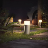 Philips Hue White & Color Ambiance Calla Sockelleuchte, LED-Leuchte silber, Erweiterung