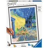 Ravensburger CreArt ART Collection - Café Terrace at Night (Van Gogh), Malen 