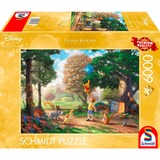 Schmidt Spiele Thomas Kinkade Studios: Disney Dreams Collection - Winnie Pooh II, Puzzle 6000 Teile