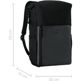 Wenger UrbanOne Roll-Top , Rucksack schwarz, bis 39,6 cm (15,6")