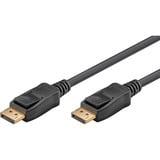 goobay DisplayPort 2.0/2.1 Kabel, 16K @ 60Hz, 80 Gbit/s schwarz, 2 Meter