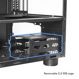 Chieftec CI-03B-OP, Cube-Gehäuse schwarz