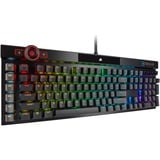 Corsair K100 RGB, Gaming-Tastatur schwarz, DE-Layout, Corsair OPX