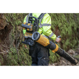 DEWALT Akku-Rucksackgebläse DCMBBL800N, 2x 54Volt, Laubbläser gelb/schwarz, ohne Akku und Ladegerät