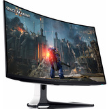 Dell Alienware AW3225QF QD-OLED, Gaming-Monitor 80.3 cm (31.6 Zoll), weiß/schwarz, UltraHD/4K, Curved, G-SYNC-kompatibel, Adaptive-Sync, 240Hz Panel