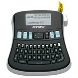 Dymo LabelManager 210D+ im Koffer, Beschriftungsgerät schwarz/silber, mit QWERTZ-Tastatur, S0964070