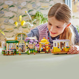 LEGO 42671 Friends Pflanzencafé und Blumenkiosk, Konstruktionsspielzeug 