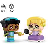 LEGO 43303 Disney Princess Die Mini-Prinzessinnen Jasmin & Rapunzel, Konstruktionsspielzeug 