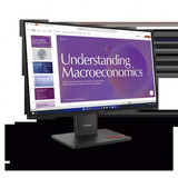 Lenovo ThinkVision T24D-40, LED-Monitor 60.5 cm (23.8 Zoll), schwarz, FullHD, IPS, DP, HDMI, USB-Hub, Daisy-Chain, 120Hz Panel