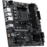 MSI PRO B550M-P, Mainboard schwarz