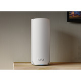 Netgear ORBI RBE772-100EUS  WIFI 7 MESH Zusatzsatellit 2er Set, Mesh Access Point weiß, Tri-Band WiFi 7