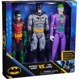 Spin Master Batman 30 cm Figuren-Set aus Batman (Rebirth), Robin und Joker, Spielfigur 