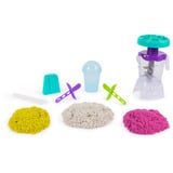 Spin Master Kinetic Sand - Smoothie Mixer Spielset, Spielsand mit 397 Gramm Sand in 3 Farben