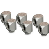 Thermal Grizzly DeltaMate Rotary - 90°, Verbindung nickel, 6er Pack