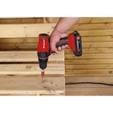 EINHELL Power X-Change Akku-Bohrschrauber TC-CD 18-2 Li, 18Volt rot/schwarz, Li-Ionen Akku 1,5Ah