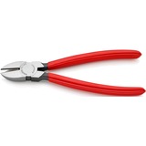 KNIPEX Seitenschneider 70 01 180, Schneid-Zange rot, Länge 180mm