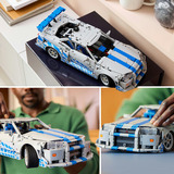 LEGO 42210 Technic 2 Fast 2 Furious Nissan Skyline GT-R(R34) Flitzer, Konstruktionsspielzeug 