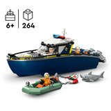 LEGO 60456 City Verfolgungsjagd im Polizeiboot, Konstruktionsspielzeug 