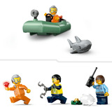 LEGO 60456 City Verfolgungsjagd im Polizeiboot, Konstruktionsspielzeug 