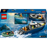 LEGO 60456 City Verfolgungsjagd im Polizeiboot, Konstruktionsspielzeug 