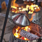 Petromax Lagerfeuer Popcornmaker edelstahl/holz, 100g