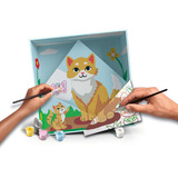 Ravensburger CreArt Do it together - Katze, Malen 