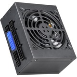 SilverStone SST-SX500-G V1.1, PC-Netzteil schwarz, 2x PCIe, Kabel-Management, 500 Watt