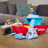 Spin Master Paw Patrol - Sea Patroller Rettungsboot, Spielfahrzeug mit Chase-Figur und Hai
