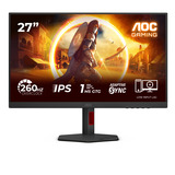 AOC 27G4ZRE, Gaming-Monitor 68.5 cm (27 Zoll), schwarz, FullHD, Fast-IPS, HDMI, DP, 240Hz Panel
