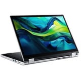 Acer Aspire Go Spin 14 (AGSP14-31PT-C5XX), Notebook silber, Intel® N150, Intel® Graphics, 16 GB LPDDR5, 512 GB (512 GB SSD), Windows 11 Home