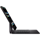 Apple Magic Keyboard für 13" iPad Pro (M4), Tastatur schwarz, DE-Layout, Scherenmechanik