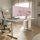 Arozzi Alzare Neo Duo, Monitorhalterung rosa