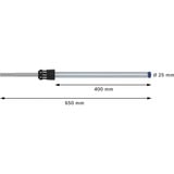 Bosch Professional EXPERT Hammerbohrer SDS Clean max-8X, Ø 25mm Arbeitslänge 400mm, Saugbohrer