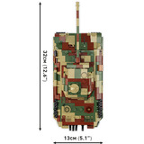 COBI Pz.Kpfw. V Panther Ausf. A, Konstruktionsspielzeug Maßstab 1:28