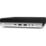 HP EliteDesk 800 G3 DM Generalüberholt, Mini-PC schwarz/silber, Windows 10 Pro 64-Bit