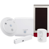 Homematic IP Smart Home Starterset Alarm (HmIP-SK7) + Smart Home Alarmsirene (HmIP-ASIR-O) 