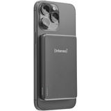 Intenso Magnetic Wireless Powerbank MW5000 Grey grau, 5.000 mAh, MagSafe, PD